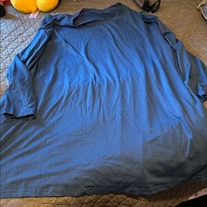 SHEIN Blue Tunic Top